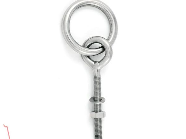 Wow €9.00 Lake boat stainless steel eye ring bolt - Main image