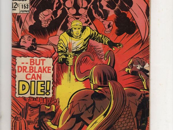 THOR #153 But Dr. Blake Can Die 1968 MARVEL - Main image