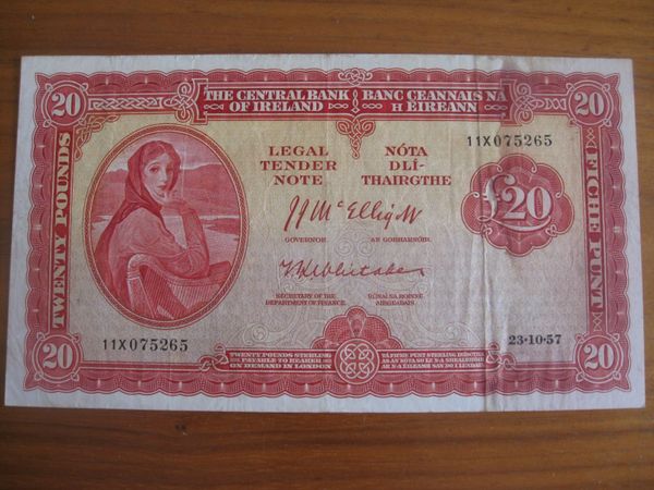 20 Pound Lavery Note - 250 Euros - Main image