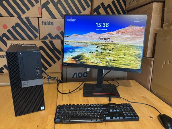 Dell Optiplex 7070 Complete PC-i7-16Gb-24" Screen - Main image