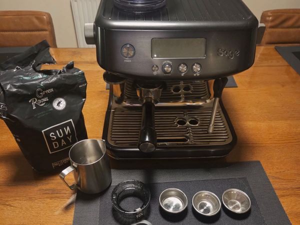 Sage The Barista Pro Coffee Maker Black Stainless - Main image