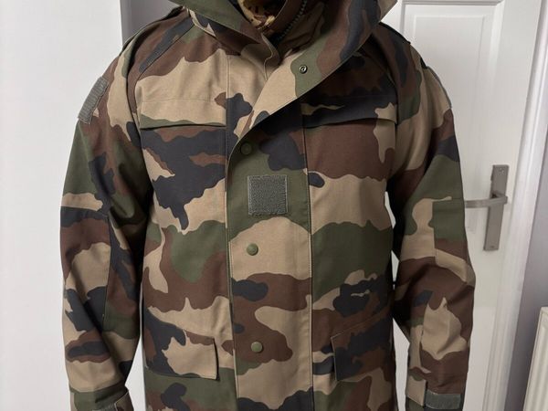 French army Camouflage Parka. New waterproof wind - Main image
