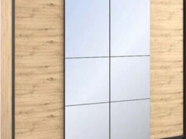 Quant 4 Door Wardrobe (LED Included) - Main image