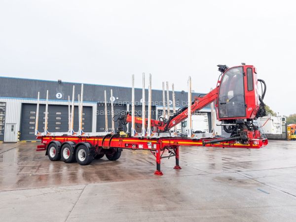 2017 DENNISON TIMBER CRANE TRAILER - Main image