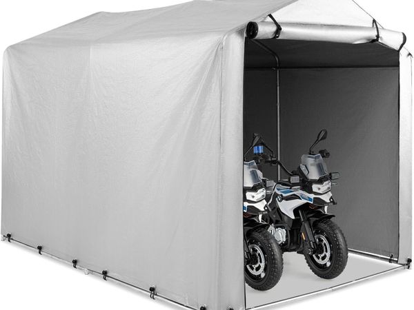7x5.2FT Garden Storage Shed Waterproof Bike - Main image