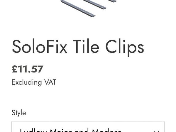 Marley Solofix roof clips,  PK70 - Main image