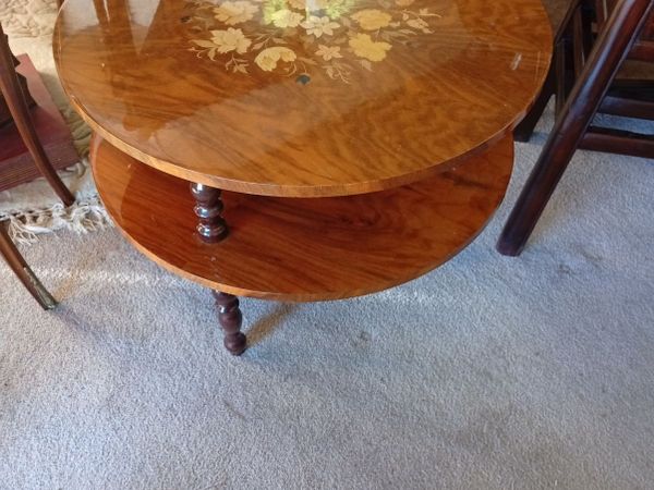 Vintage inlaid side/coffee table - Main image