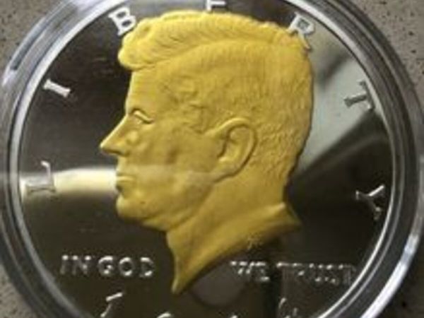 Uncirculated commemorative coin - John F Kennedy - Main image