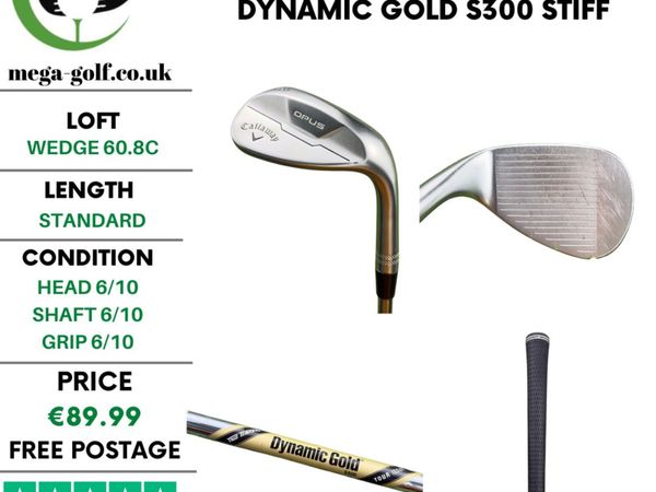 Callaway Opus Wedge 60.8C /Dynamic Gold S300 Stiff - Main image