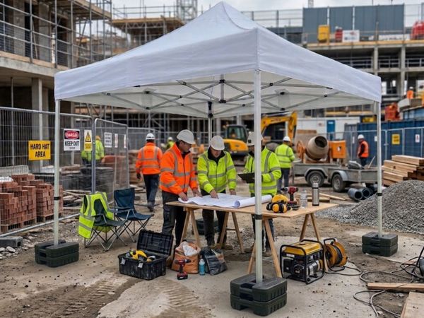 Pop Up Gazebo Heavy-Duty Weights 12kg - Main image