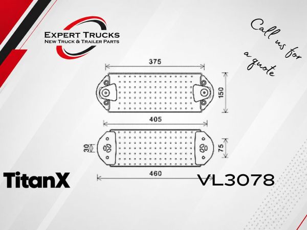 VOLVO ENGINE OIL COOLER (TITANX) - Main image