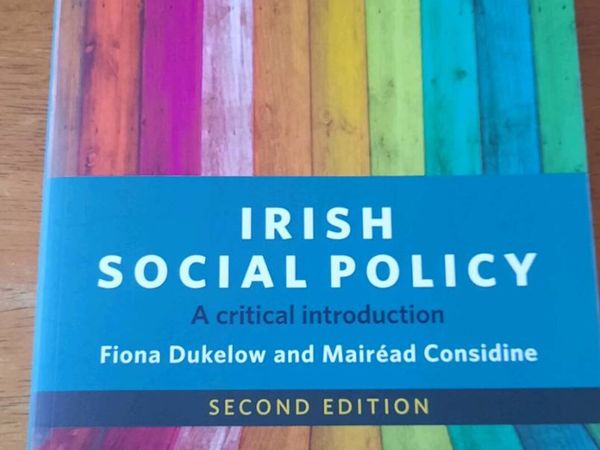 Irish Social Policy A Critical Introduction - Main image