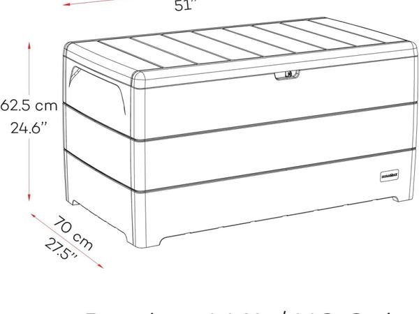 Cedargrain Durabox 416 Litre 110 Gallons for sale in Dublin for €179 on ...