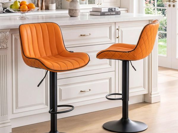 Bar Stools Modern Counter Height (Set of 2) - Main image