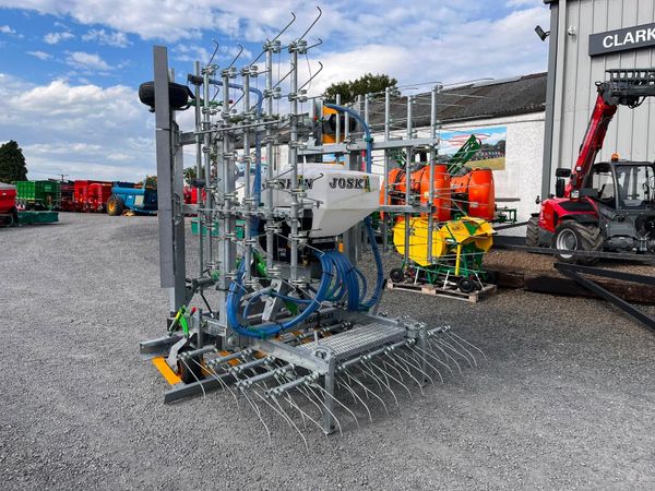 New Joskin 6 Metre Aerator C/W Seeder- In Stock ! - Main image