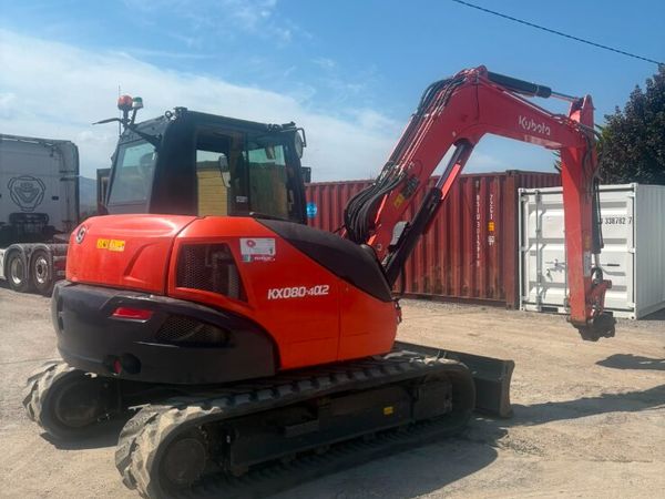 2021 Kubota KX080-4 - Main image