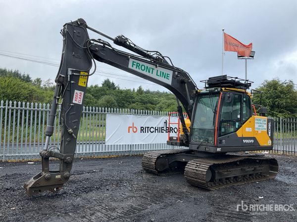 2022 Volvo EC140EL Tracked Excavator - Main image
