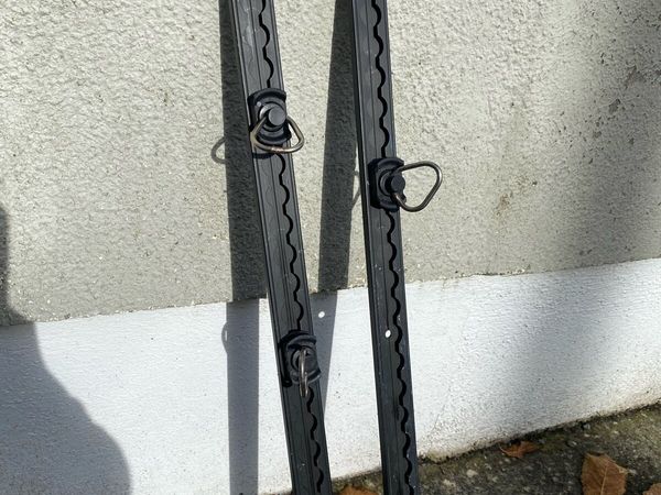 Pair of Metal L-Track Tie Down Rails for van - Main image