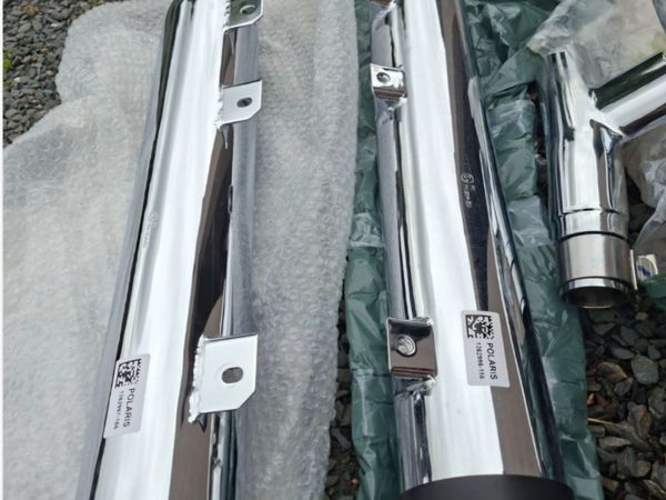 Chrome Exhaust for 2018 Indian Scout Sixty - Main image