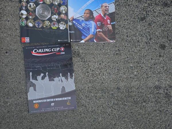 Manchester united fc programmes - Main image