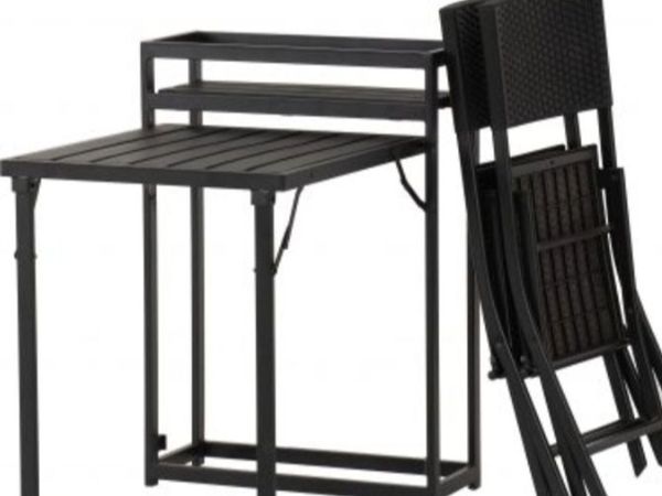 Foldaway Patio Bistro Set - Main image