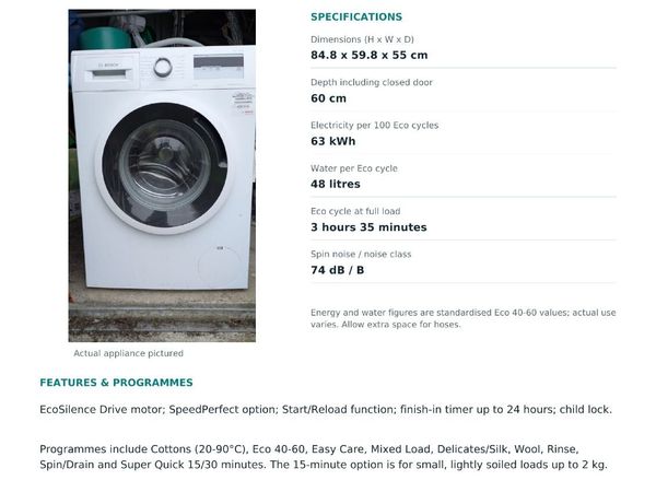 Washing machine and dryer - Main image