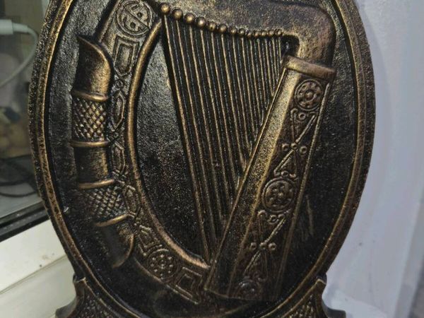 Eire harp cast iron sign - Main image