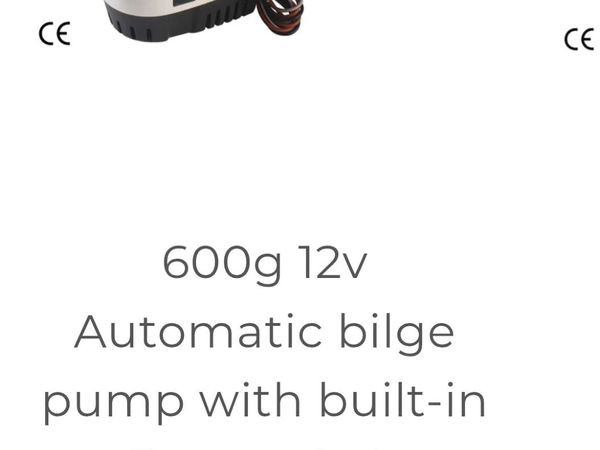 €33.00 Automatic Bilge pump 600 gph - Main image