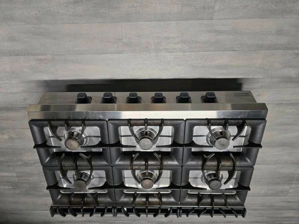 Gas hob, tabletop model, 6burn CommercialMS712PCGT - Main image