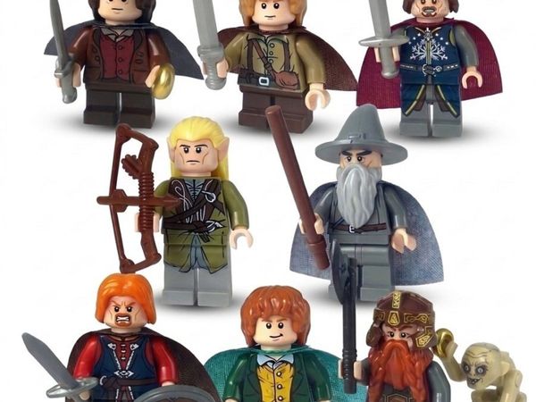 [8-Pack] Fellowship of the Ring Minifigure Bundle - Main image