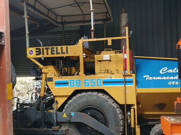 Bittelli bb650 paver - Main image