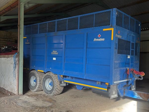 20 ft Broughan silage trailer - Main image
