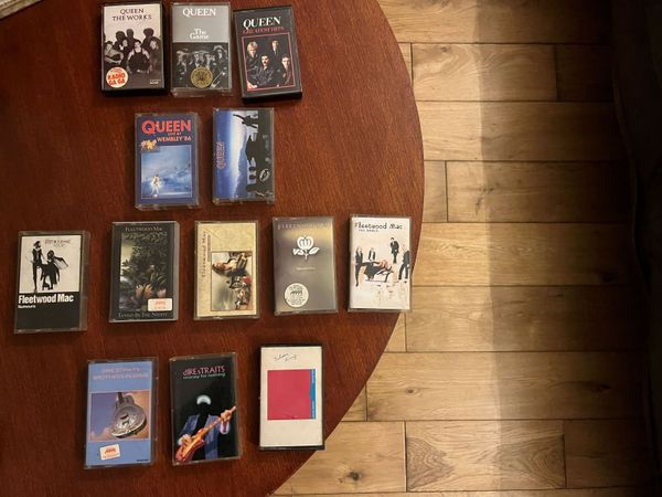 Rock music cassette tapes collection - Main image