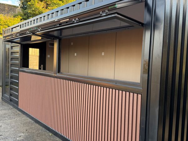 20ft Insulated Office / Shop / Catering Kiosk - Main image