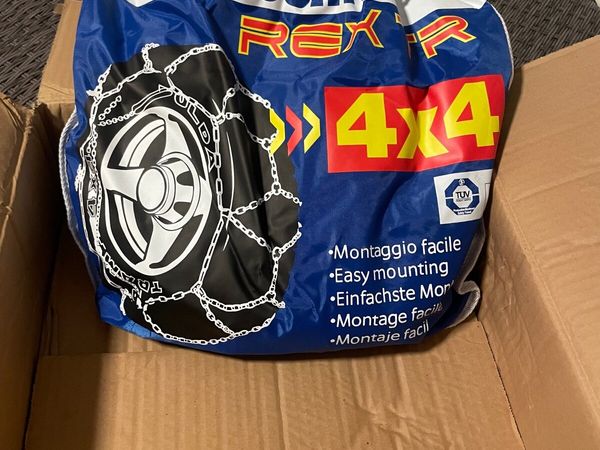 Brand new Weissenfels Rex TR 12A snow chains - Main image