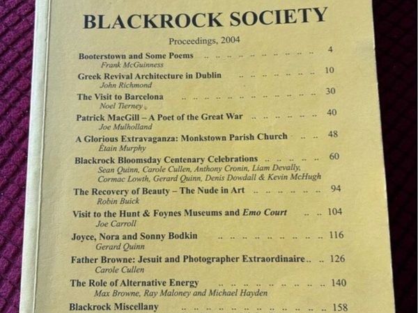 Blackrock Society 2004 - Main image