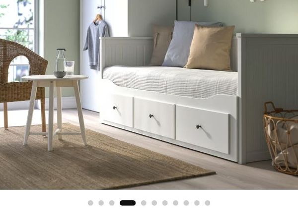 HEMNES Day-bed w 3 drawers/2 mattresses - Main image