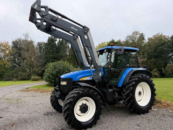 2007 New Holland TM130 P/C Q66 Quicke MINT €39950 - Main image