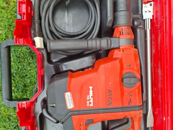 HILTI TE60 warranty 6-months/receipt - Main image