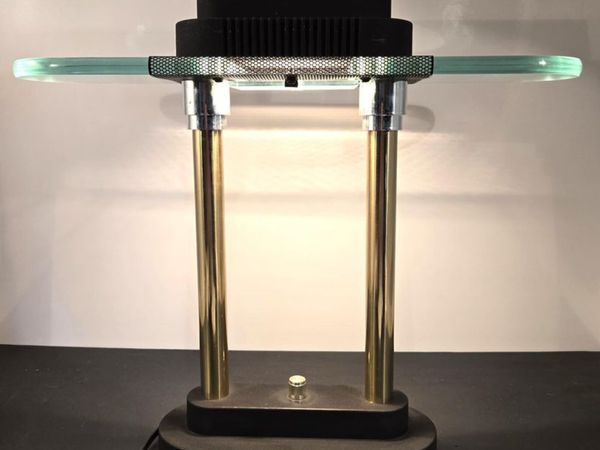 Pristine 1980s Postmodern Halogen Desk Lamp - Main image