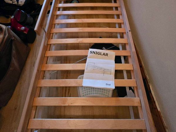Toddler sized bed IKEA (model name SNIGLAR) - Main image