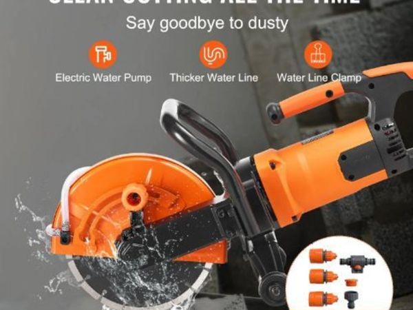 9"/22.9 cm Electric Concrete Saw - Main image