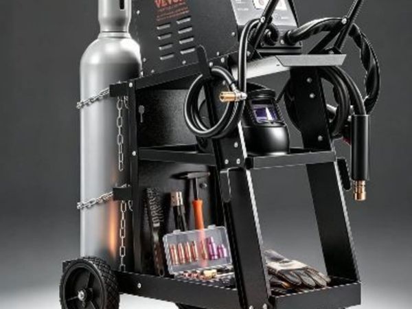 Welding Cart, 3-Tier Heavy Duty Welder Cart - Main image