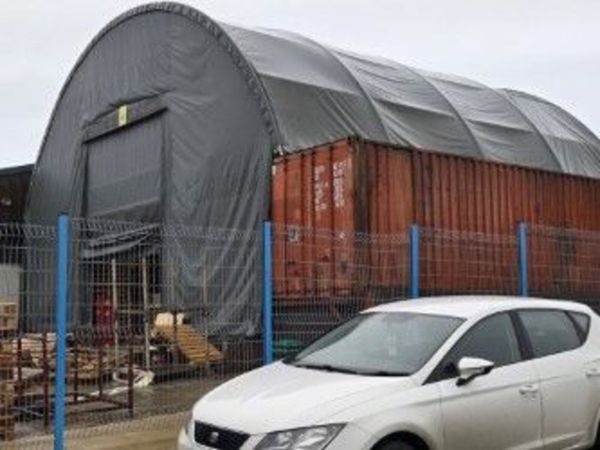 C4040N - 40 x 40 ft Container Shelter - Main image