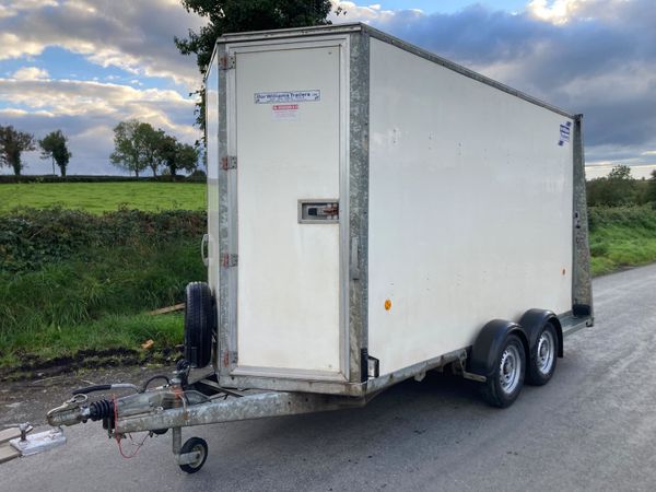 Ifor  Williams BV125 Boxvan Trailer 12x5x7 NO VAT - Main image