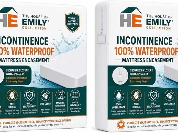 Incontinence Mattress Protector Fully (2 Pack) - Main image