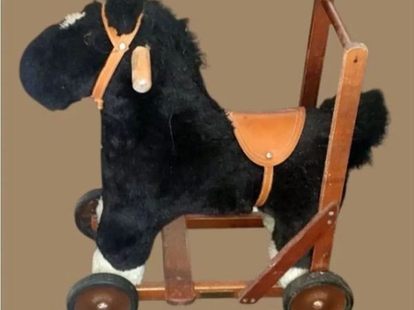 Pristine Vintage Harrods Push-Along Ride-On Toy - Main image