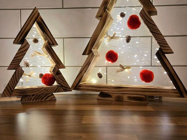 Wooden christmas trees - Main image