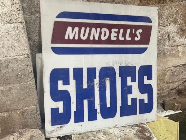 Mundell’S shoe sign vintage - Main image