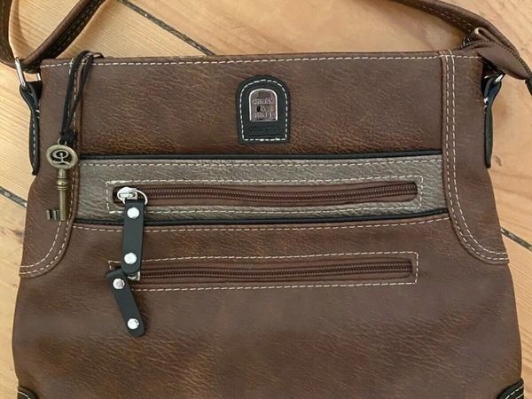 Charm & Shape Shoulder Bag - Brown - Main image